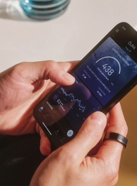 Oura ring钛合金智能戒指睡眠健康经期妊娠监测跟踪计步活动记录