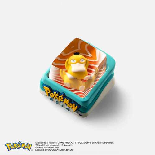 Dwarf Factory Pokemon Psyduck可达鸭宝可梦口袋妖怪客制化键帽