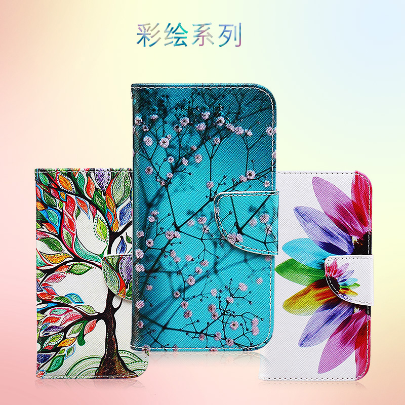 适用5g红米note11翻盖彩绘