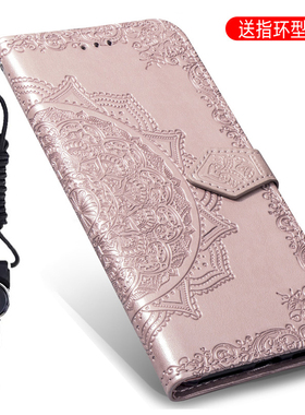 适用于MOTO摩托罗拉G翻盖Power浮雕Stylus保护套2022曼陀罗Play压花2023手机壳2024仿皮5G纯色皮套送挂绳