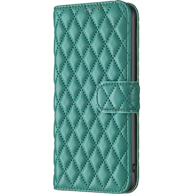 菱形小香风翻盖保护套