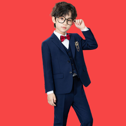 英伦风儿童西装套装花童男童礼服
