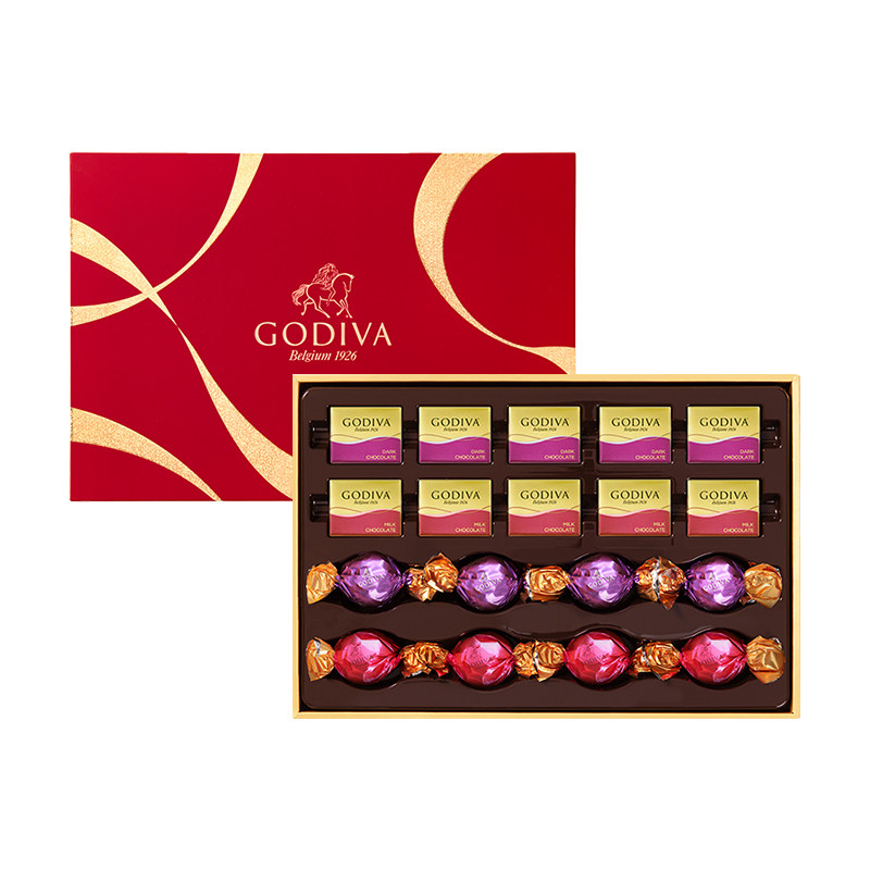 Godiva歌帝梵超值系列组合礼盒18/24/32颗腰封组合松露片巧系列,零食/坚果/特产,混合巧克力,淘宝优惠券,粉丝福利购,淘宝优惠卷