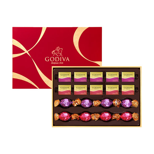 Godiva歌帝梵超值系列组合礼盒18/24/32颗腰封组合松露片巧系列