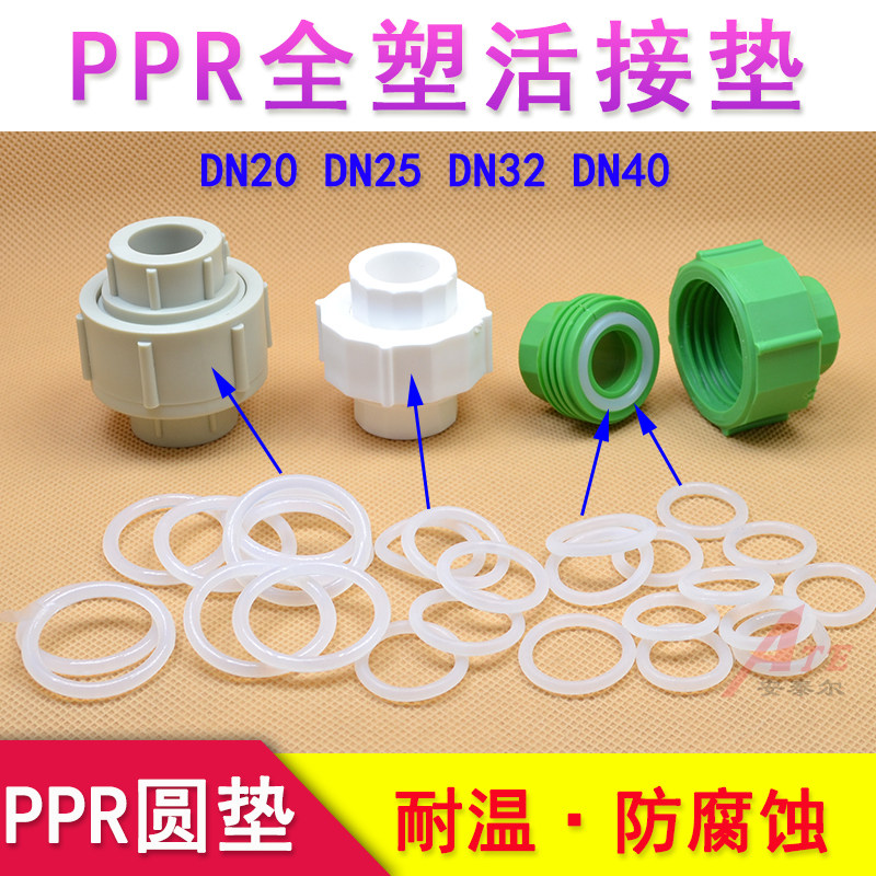 PPR全塑活接垫暖气片密封垫