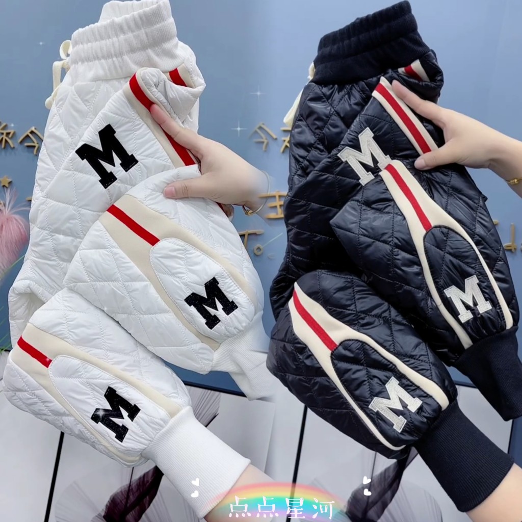 百搭显瘦加厚冬季保暖抗风棉裤女