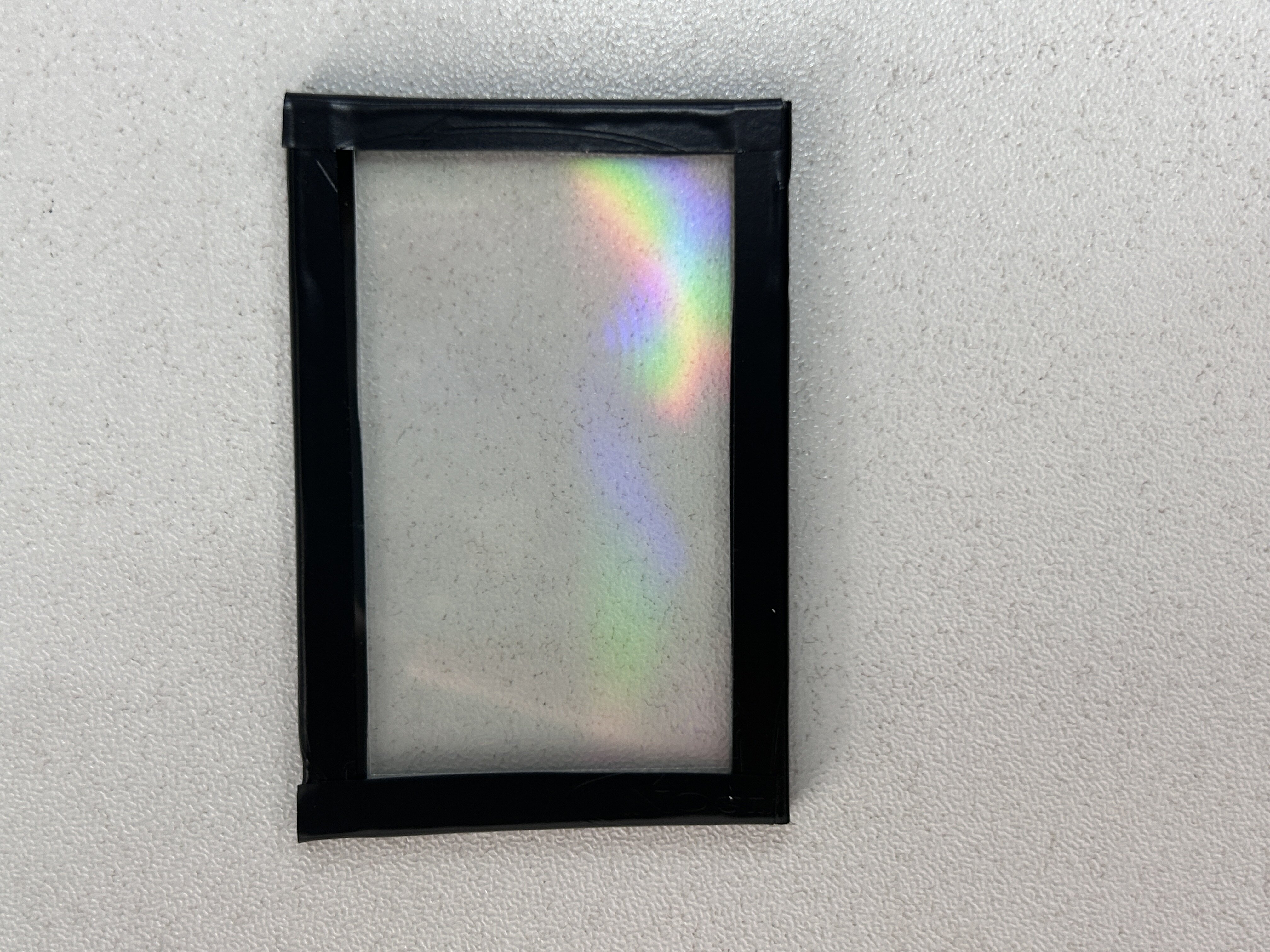 厂家直供光栅片衍射玻璃光栅60*40 厚度2.