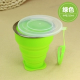 Силиконовая портативная складная зубная щетка для путешествий