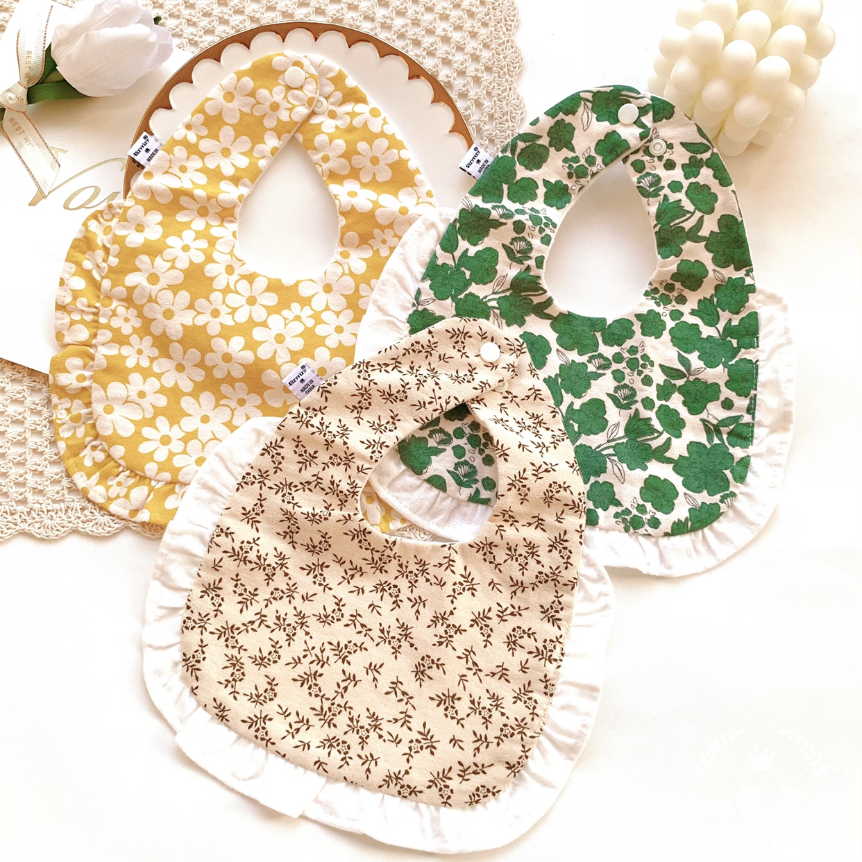 围嘴口水巾围兜加厚柔软