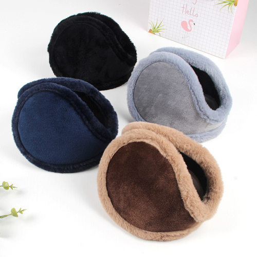 保暖耳罩秋冬季加绒加厚防寒耳套后戴式防风防冻防护耳捂男女通用