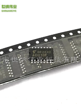 全新 TC4001BF 贴片SOP-14 丝印4001BF 逻辑芯片 CMOS数字