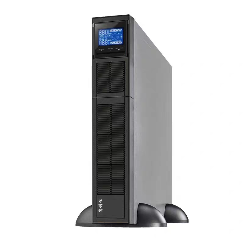 德利仕UPS不间断电源YT6KRS 6KVA/5400W机架式在线式外置电池