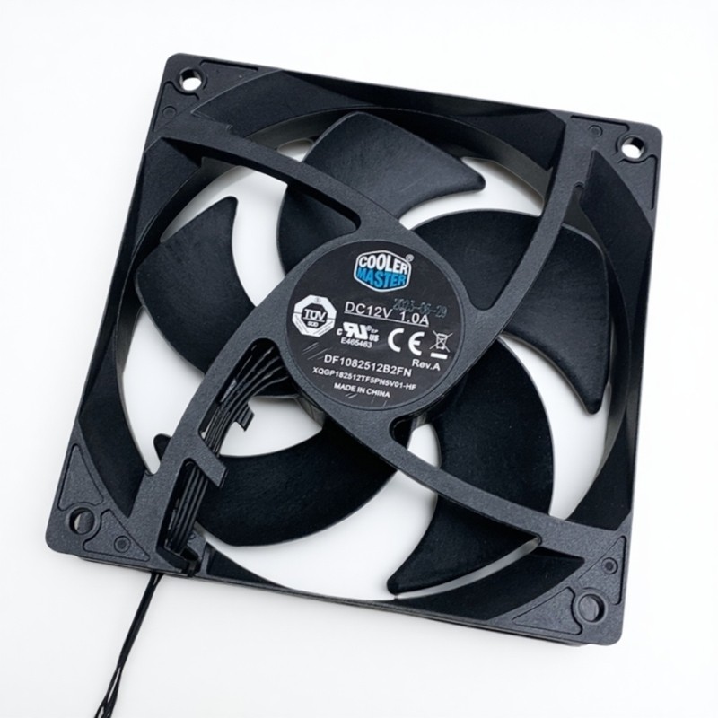 原装酷冷至尊10.8cm高转速大风量pwm温控 10825 12V 1.0A机箱风扇