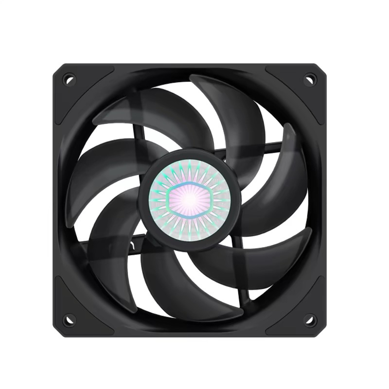 酷冷至尊 漩涡120 ARGB 无光 RGB 12cm 机箱PWM温控静音散热风扇