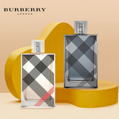 Burberry博柏利巴宝莉英伦风格 女士淡香水EDP白格子清新持久 男士