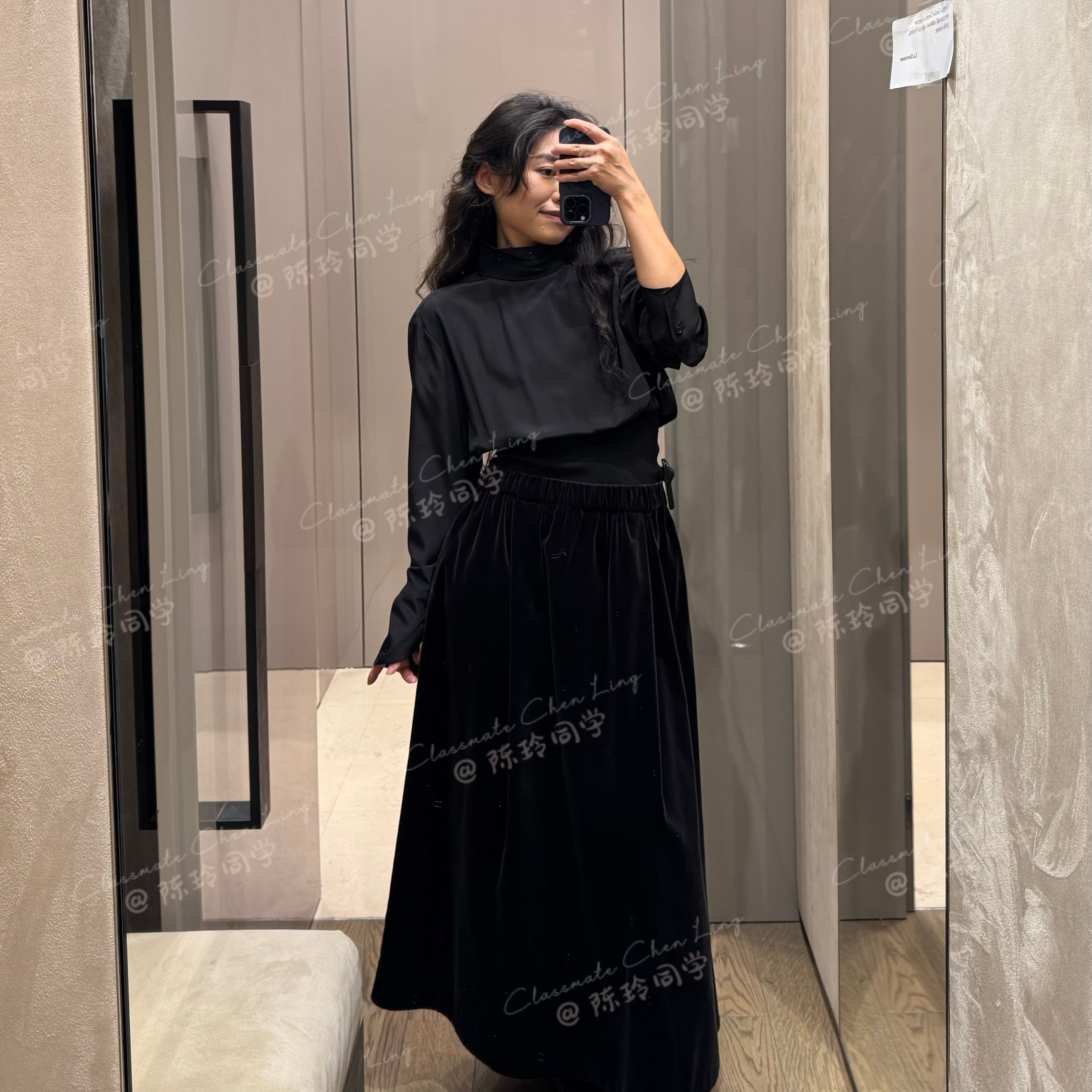 MaxMara棉休闲百搭半裙