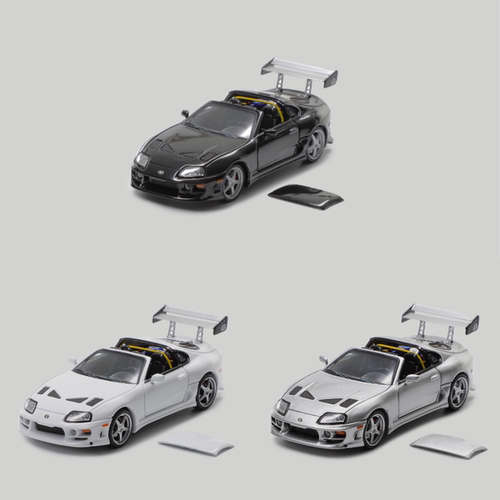 Fast Speed 164跑车模型4代A80 Supra速霸Bomex改装版适用于丰田