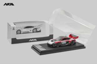 HKM 164 合金跑车模型 992 GT3 Rennsport大尾翼适用于保时捷911