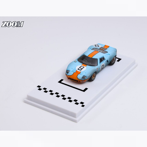 Zoom 合金164赛车跑车GT40模型MK1勒芒24小时海湾适用于福特Ford