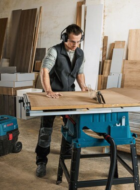 博世BOSCH多功能GTS10J木材大切割宽度精密木工推台锯GTS254