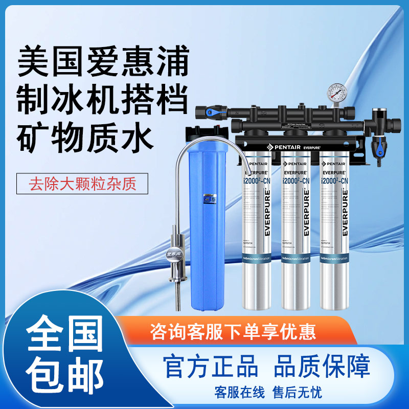 EVERPURE 爱惠浦直饮系统 Insurice 3-i20002  mc2 叁头制冰机用