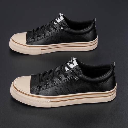 防水超纤英伦低帮休闲鞋