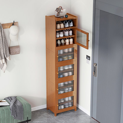 夹缝鞋架家用门口多层小窄