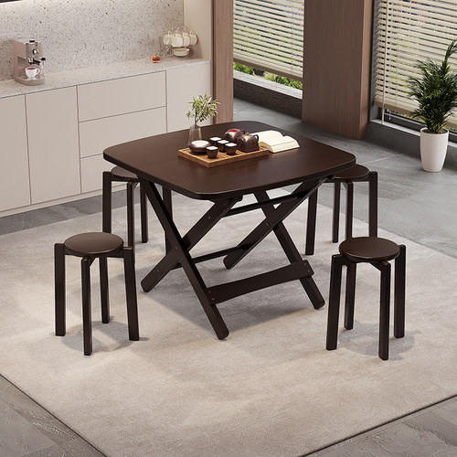 可折叠桌家用便携式桌椅多功能