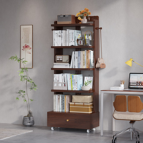 艾芮特简约现代可移动书架