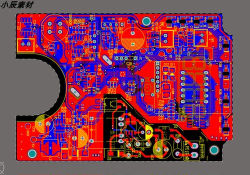 燃气报警器原理图，PCB，元器件BOM