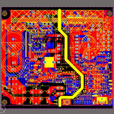 800W半桥开关电源板板原理图与PCB源文件