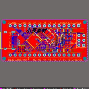 pcb源文件AD 原理图 Arduino nano