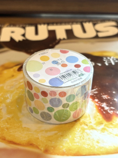 （现货）好多圆点基础波点咕咕万物原创手帐胶带pet模切胶带