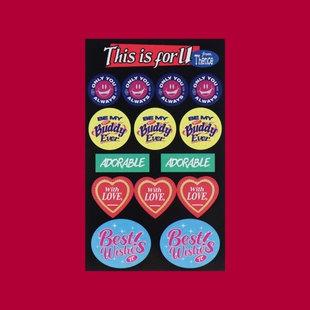 简约thence迷你装饰贴纸 VARIETY MINI STICKER_SEAL