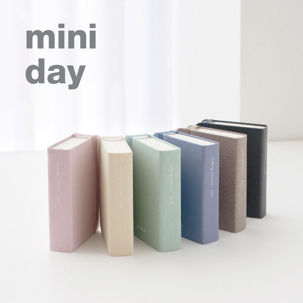 by.fulldesign2026年记忆收纳迷你每日手账笔记日记本mini dail