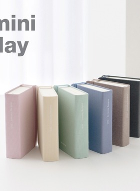 by.fulldesign2026年记忆收纳迷你每日手账笔记日记本mini dail