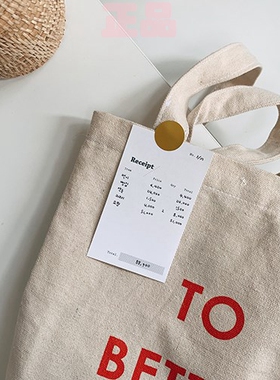 韩国进口JR Stricker 便签本备忘本 receipt memo 1913