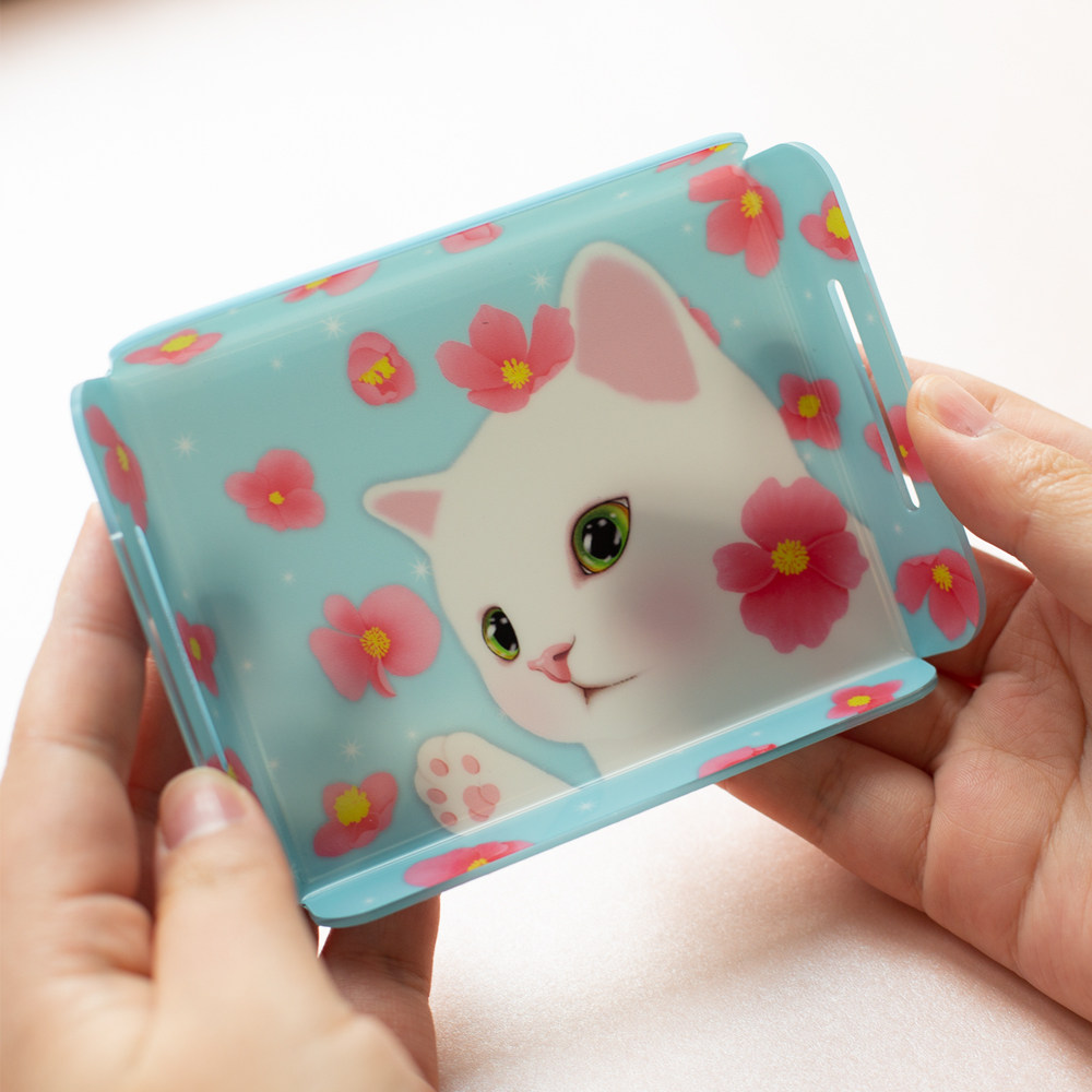 新品jetoy 可爱猫咪亚克力桌面迷你托盘 首饰钥匙便签收纳（7款选