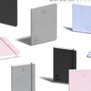 motemote 8分格周记定页本绑带笔记日记本2025年Diary(5款选)