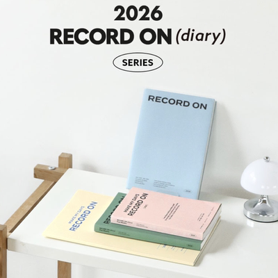 iconic 2026年周/月笔记安排计划本 B6/A5/A4 RECORD ON（4款选）
