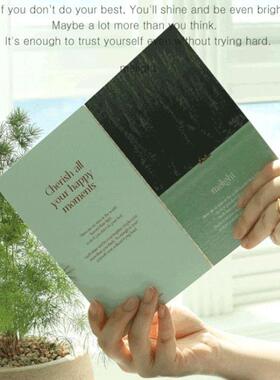 wannathis B6光影流动胶装不透纸轻便网格笔记本melight fountain