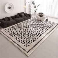 The Nordic-style Moroccan homestay features large floor MATS in the living room, full carpeting in the bedroom, and a doormat beside a young girl's bed thumbnail 2