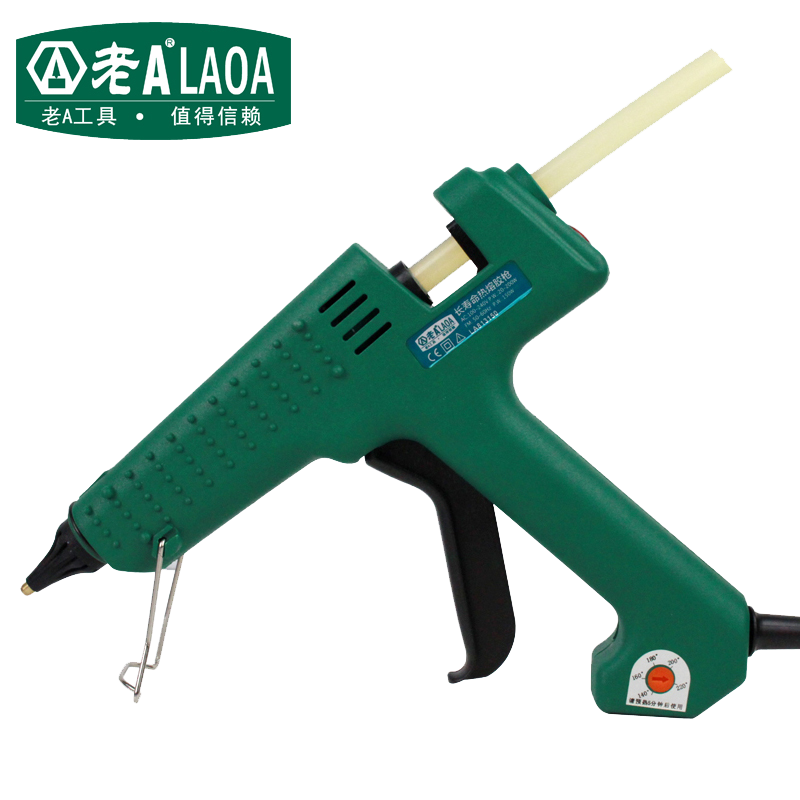 老A 150W可调温熔胶枪 密封热熔胶枪 玻璃硅条胶棒LA813150