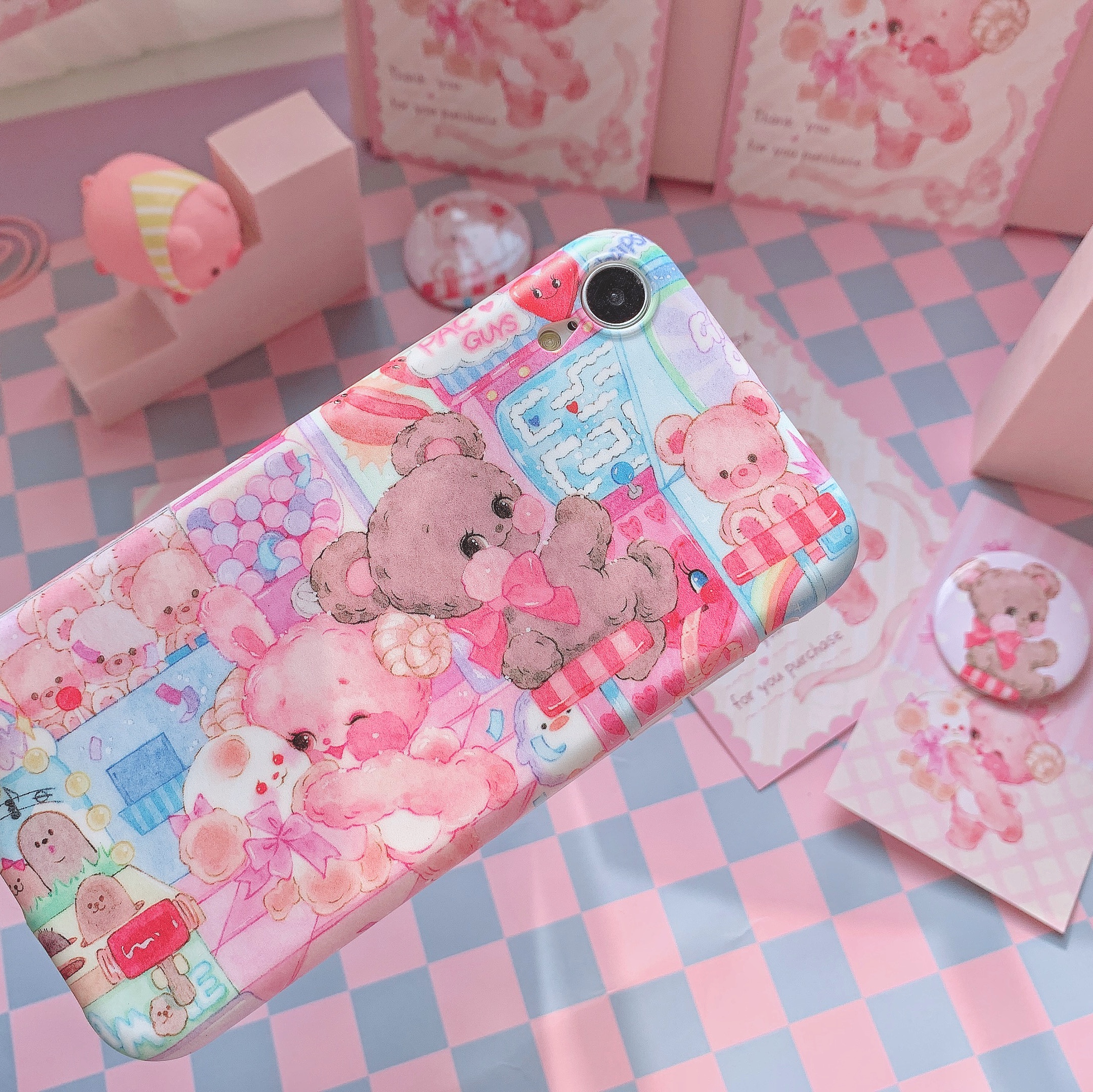 原创设计软壳苹果昭和可爱风