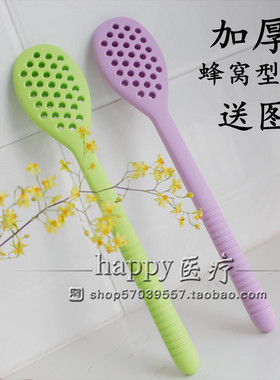 按摩拍经络拍痧拍子加厚硅胶拍蜂窝型健康拍打拍背锤腿家用保健拍