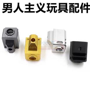 库拜莱格洛克P1 P1S金属CNC制退器AgencyArms带14mm逆牙G17火帽口