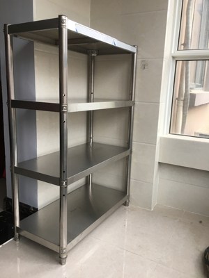 厨房落地多功能微波炉架