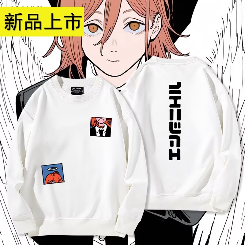 舒适面料卡通动漫宽松卫衣