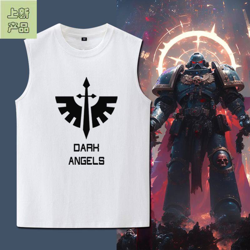 战锤40K游戏联名周边背心星际战士极限战团同款无袖T恤男女夏衣服,男装,背心,淘宝优惠券,粉丝福利购,淘宝优惠卷