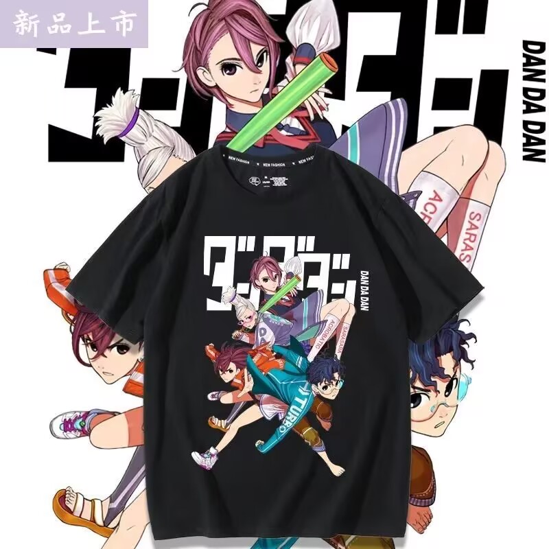 舒适面料卡通动漫宽松短袖